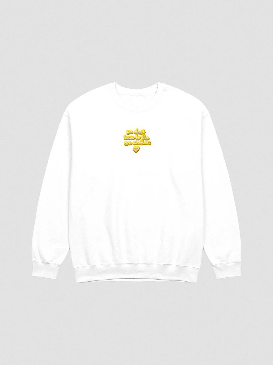 ONE ANOTHER (gold bubble design 2) embroidered crewneck product image (5)