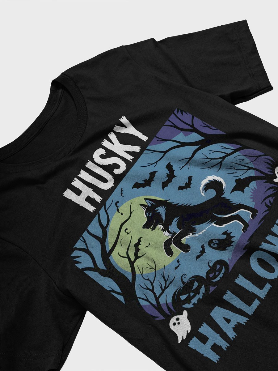 Husky Halloween Forest T-Shirt product image (3)