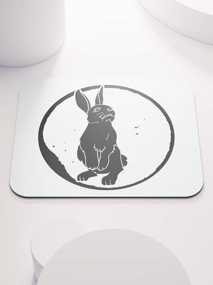 Classic Mouse Pad - HARE 0001 - BLACK product image (1)
