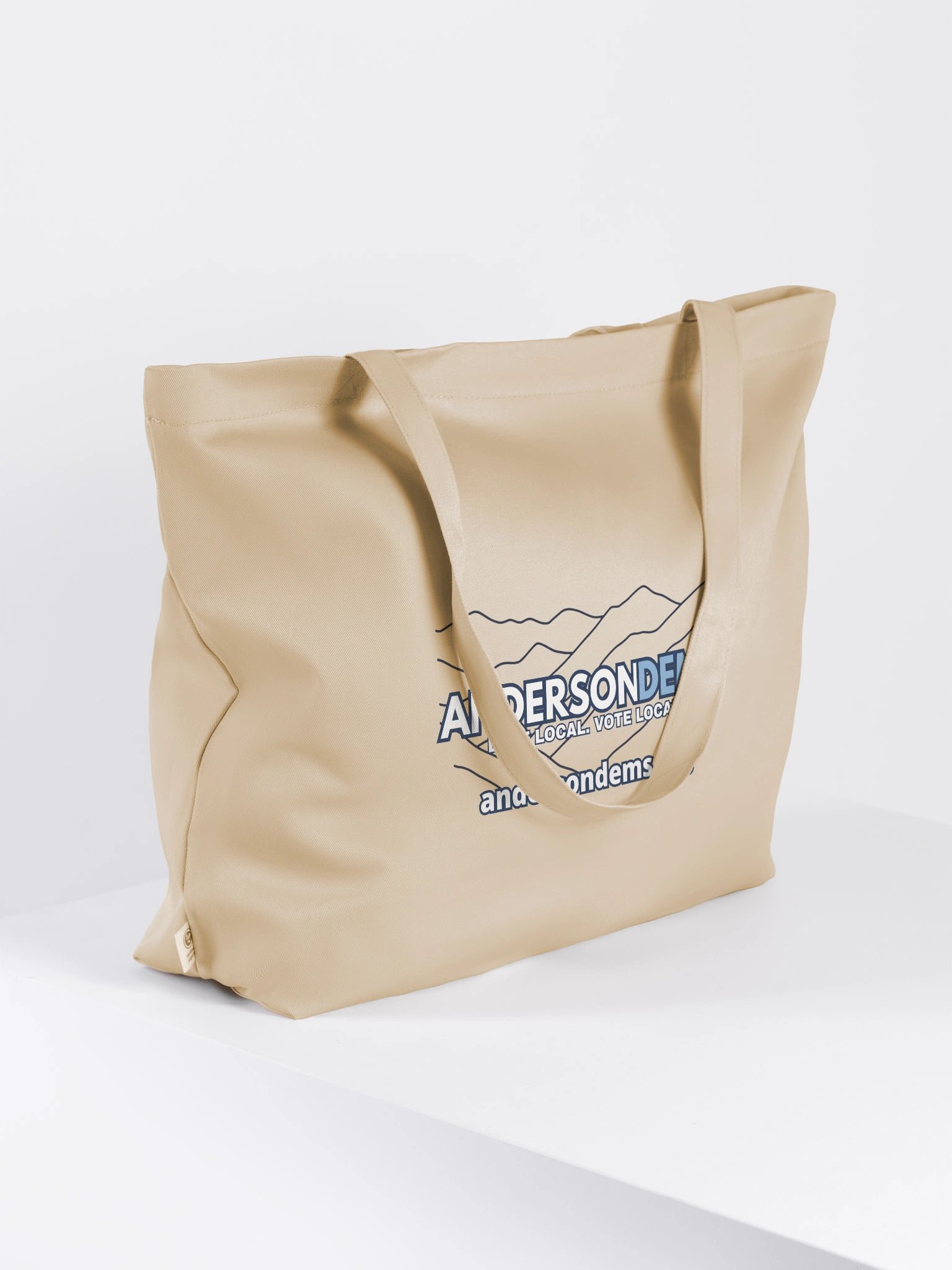 Anderson Dems Logo (Cotton Twill Tote) product image (2)