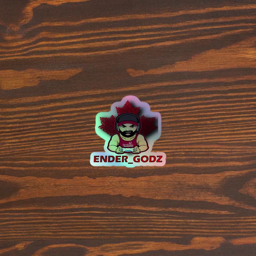 Ender's Maple Leaf Holo Sticker product image (3)