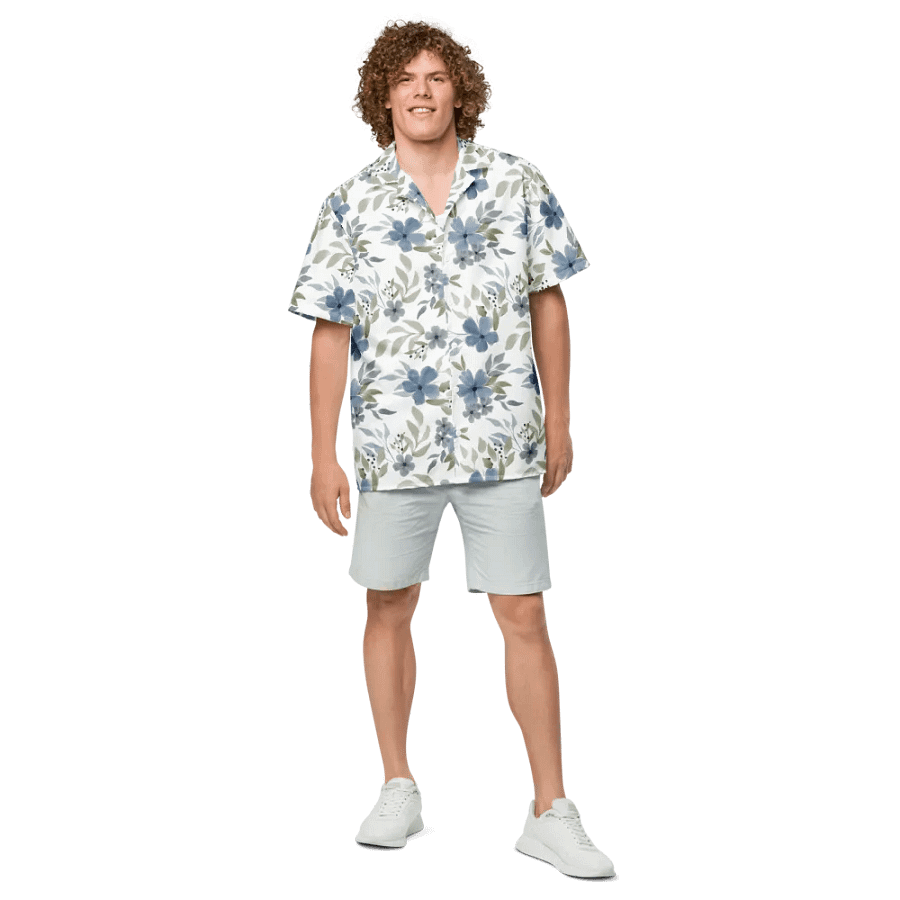 Breezy Blossoms Hawaiian Shirt product image (4)