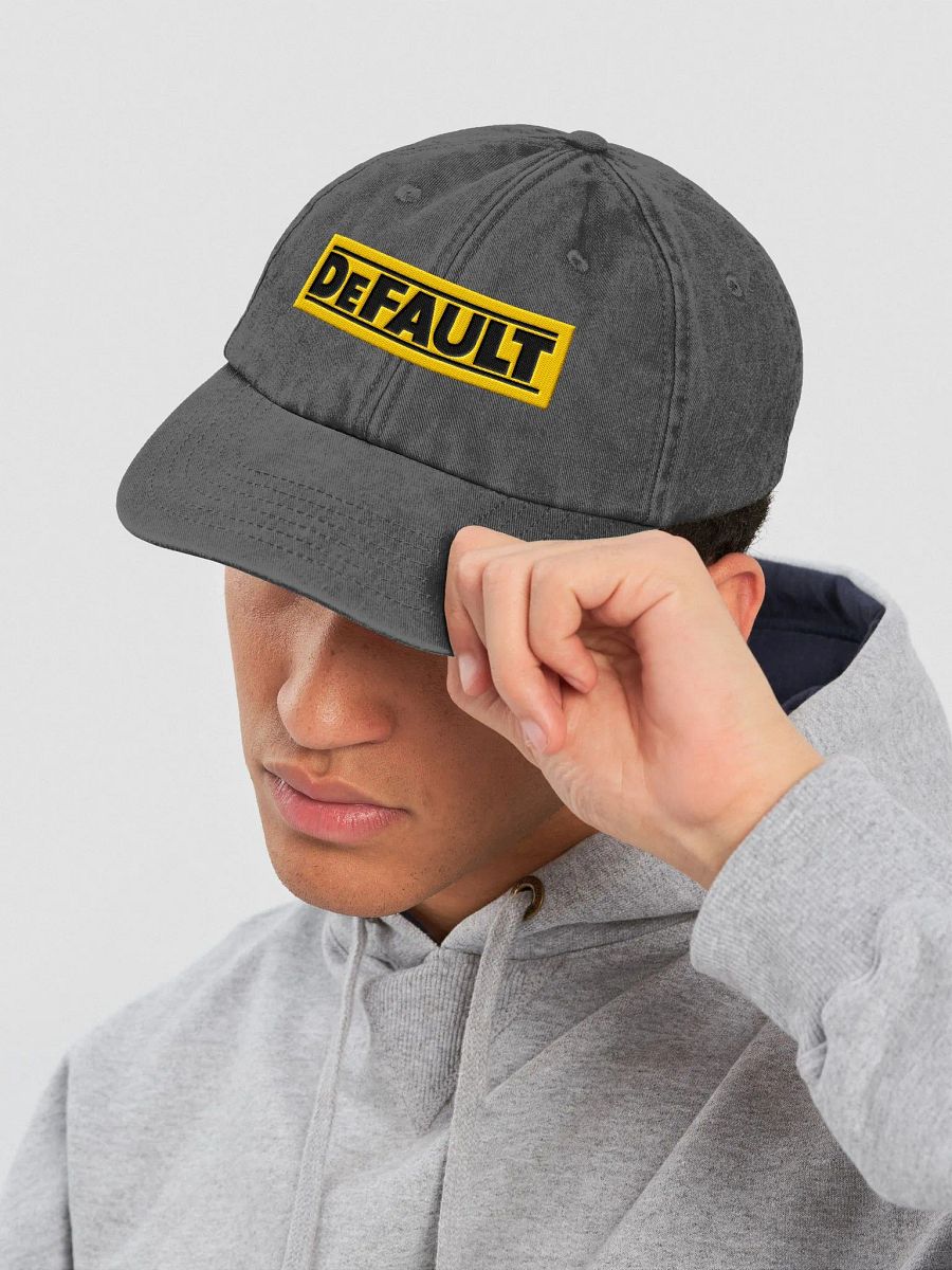 DeWalt DeFault Beechfield Vintage Dad Hat product image (6)