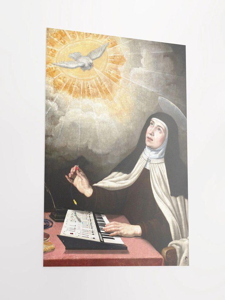 Santa Teresa de Odyssey (ARP Odyssey) by Frank Fonik, Techno EDM Matte Paper Poster product image (2)