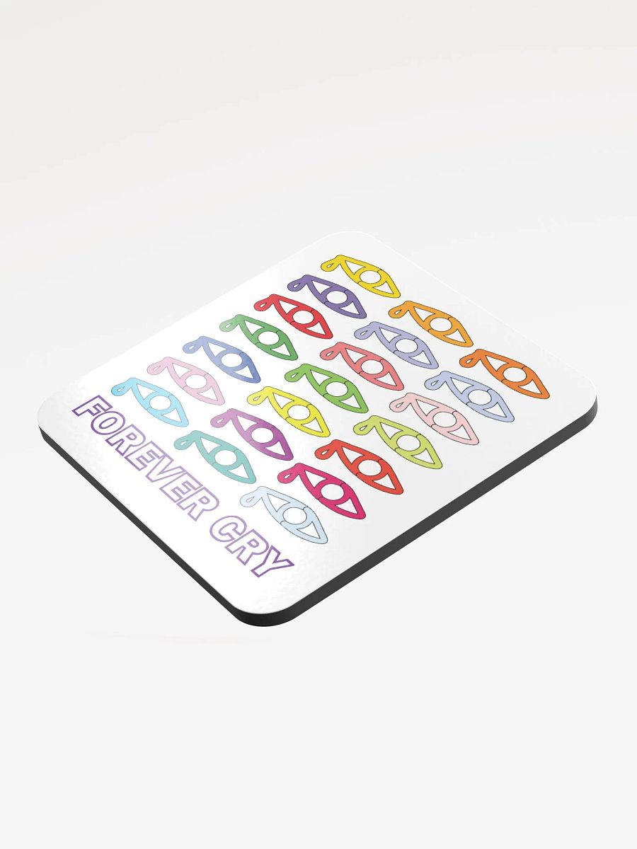 Forever Cry - Multi-Colour - Glossed Cork Coaster product image (4)