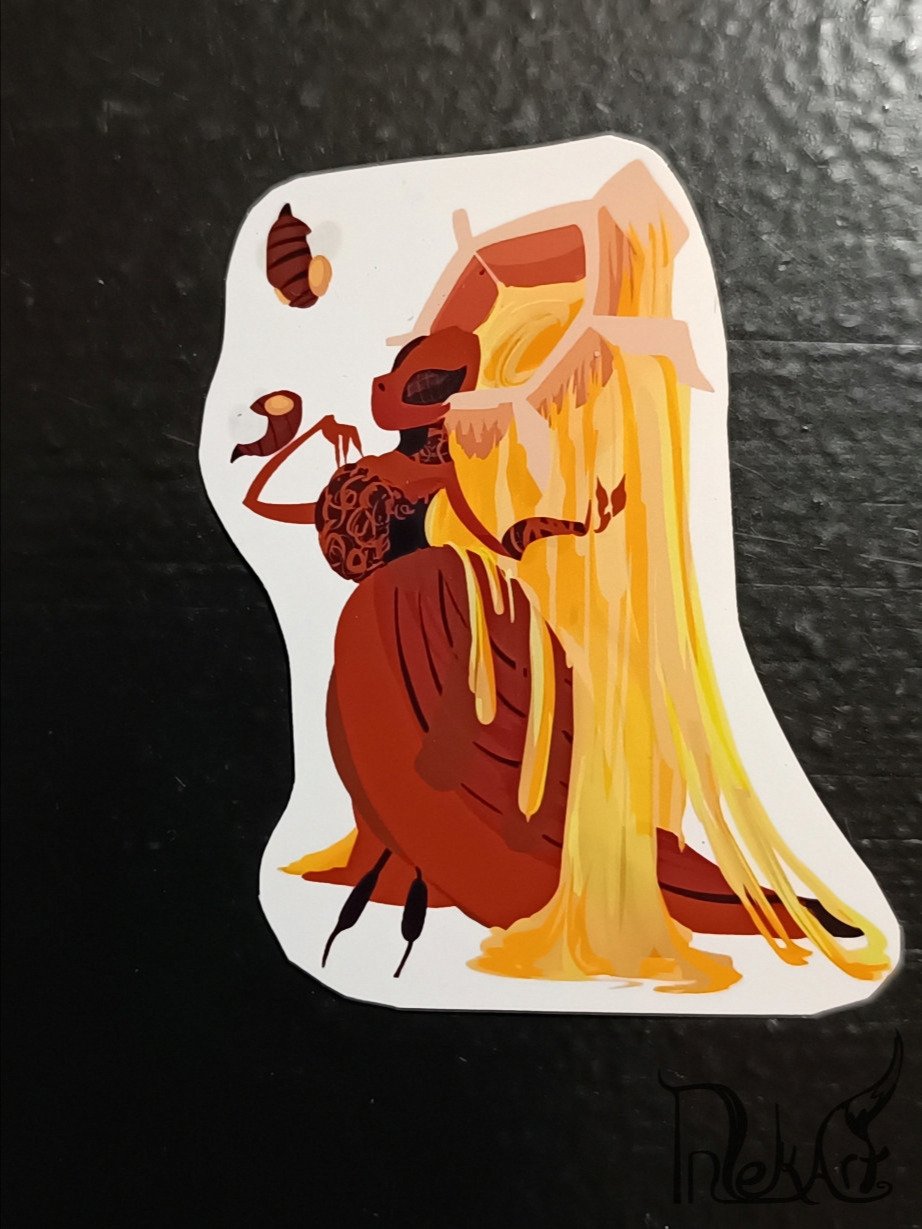 HoneyBee Vinyl Sticker product image (1)