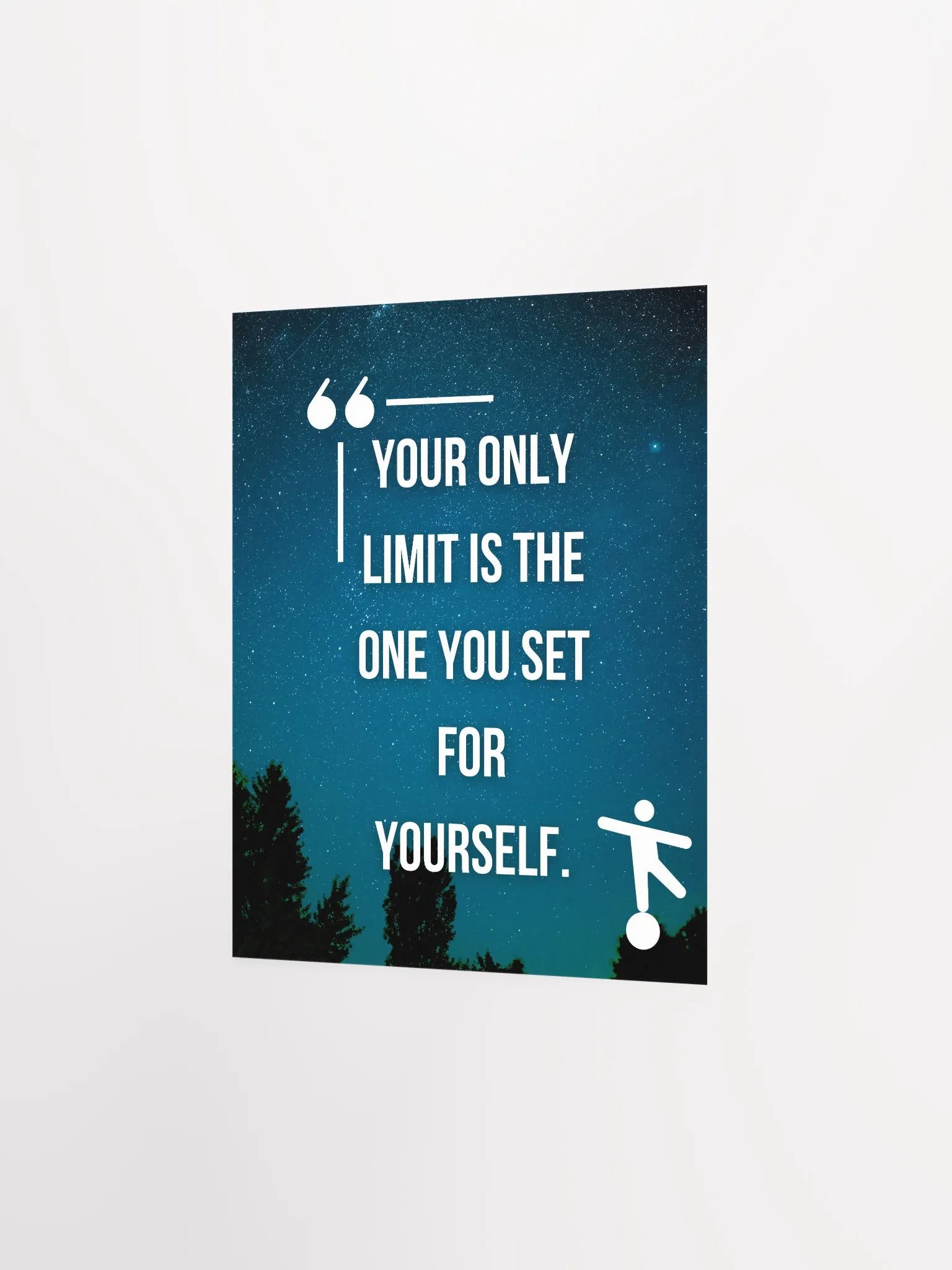 Only Limit Sustainable Poster product image (4)