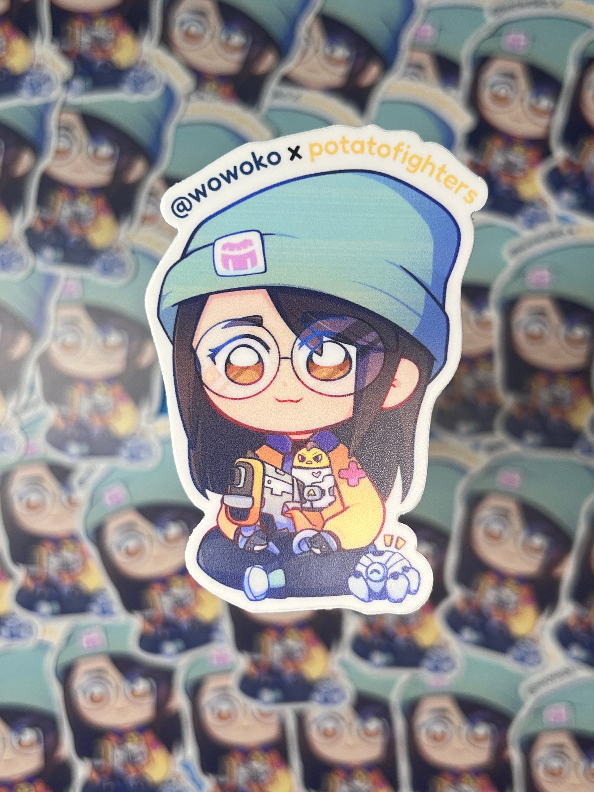 WoWoKo x Potato Fighters - Kill Joy - Sticker product image (1)