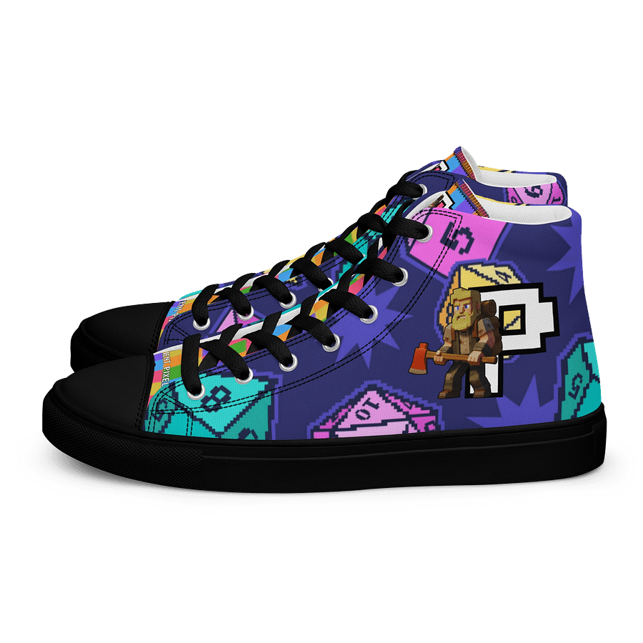 Patient PixelZ High Tops (D20 Pixel Pop) Womens product image (3)