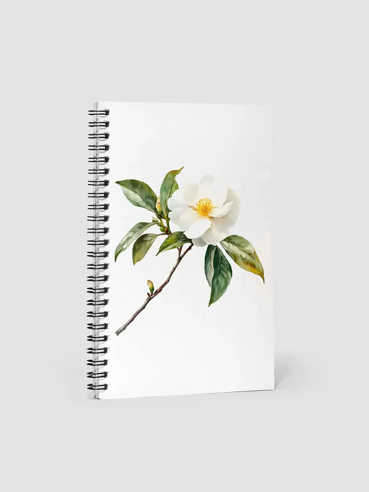 Camellia Spiral Notebook product image (1)