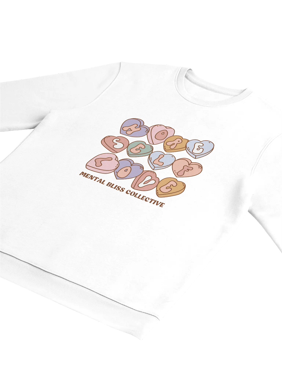 "More Self Love" Eco Sweatshirt - A Reminder to Embrace Yourself product image (3)