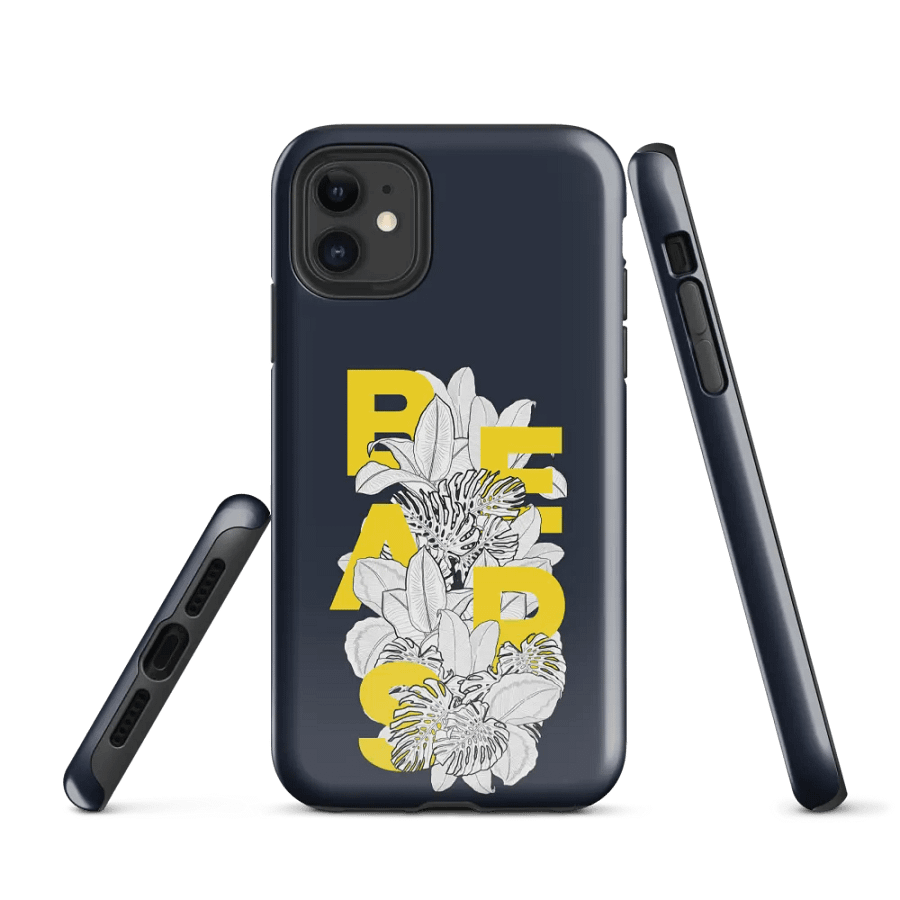 Bears in Yellow Tough Case for iPhone product image (1)