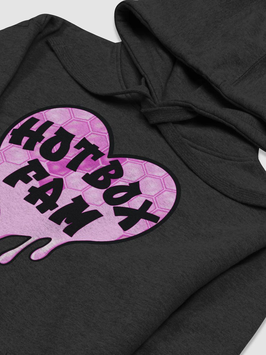UNISEX HOT BOX FAM PINK HONEY COMB HOODIE product image (35)