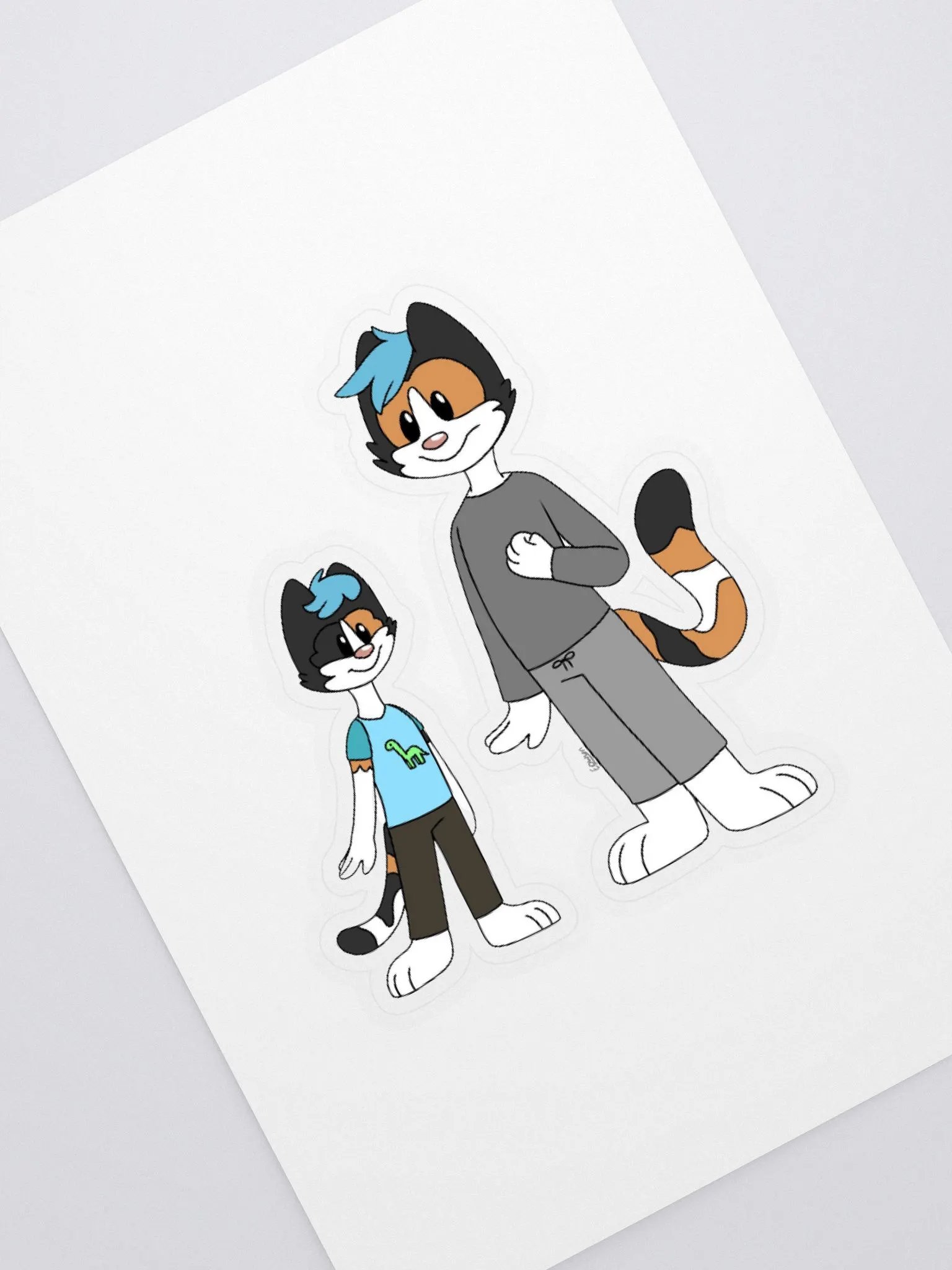 Feline Family Fun Sticker Sheet product image (1)
