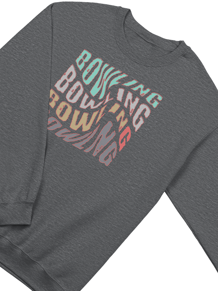 Mess Swirl Bowling Dynamic Chaos Crewneck Sweatshirts product image (4)