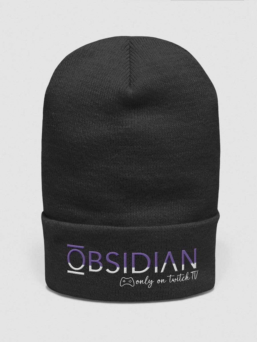 Obsidian beanie product image (3)