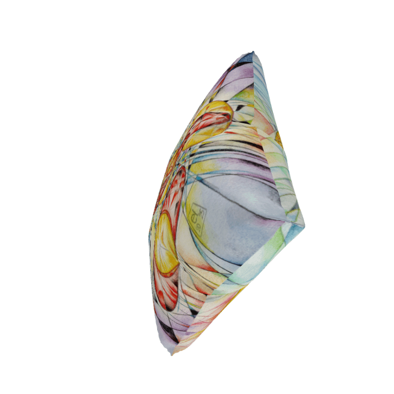 Poinsot's Paper Spaceship 4+1 - Physics of the Gyroscope Pillow product image (5)