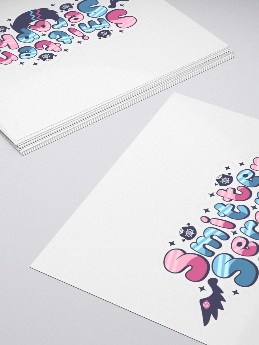 Smitten Seraph logo sticker product image (7)
