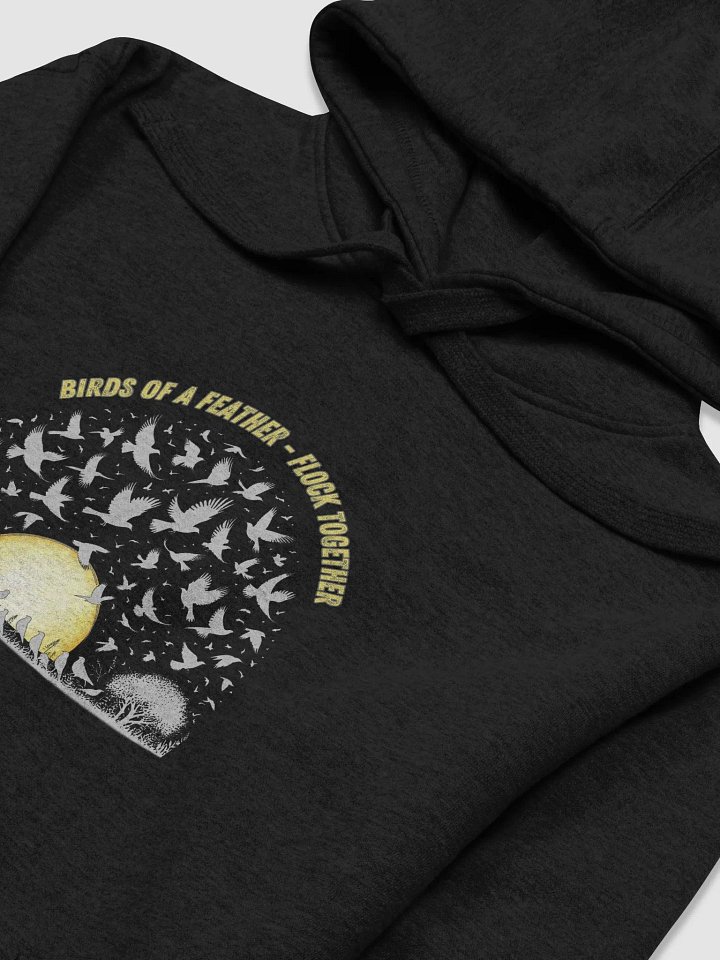 Flock Together Unisex Hoodie - Light Feather product image (2)