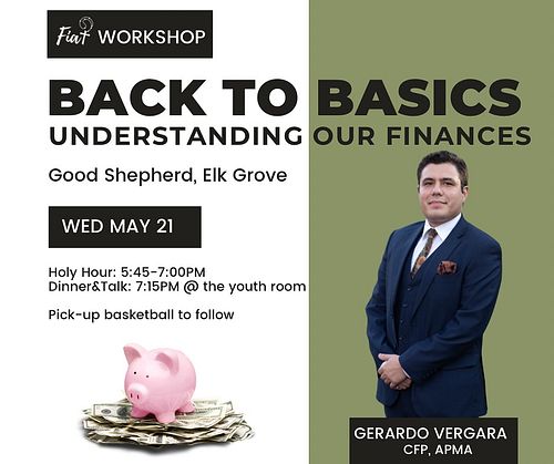 Join us for an engaging and practical evening as we explore the foundational principles of managing money through a Catholic ...