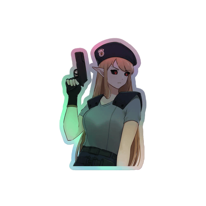Reina PD Holographic Sticker product image (2)