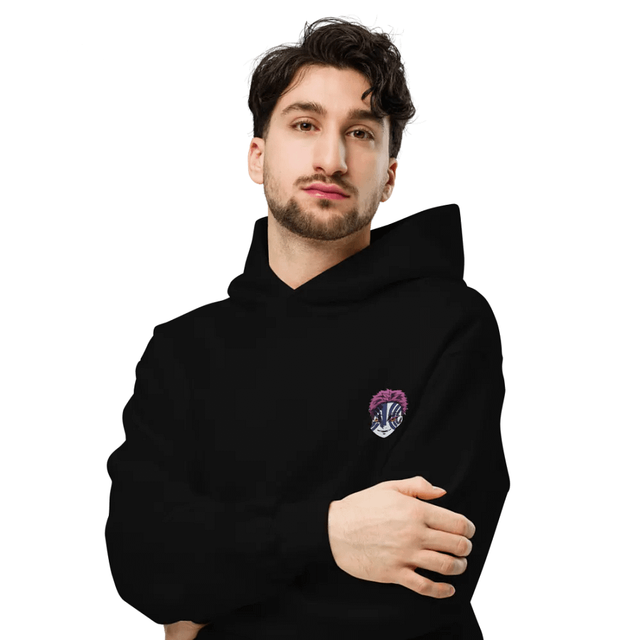 Premium Unisex Oversized Akaza Hoodie From Demon Slayer product image (6)
