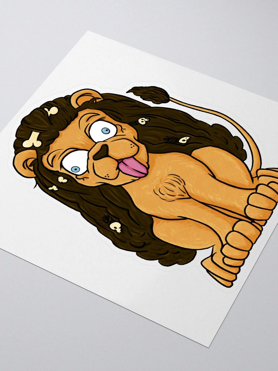 Doomed Lion Sticker product image (3)