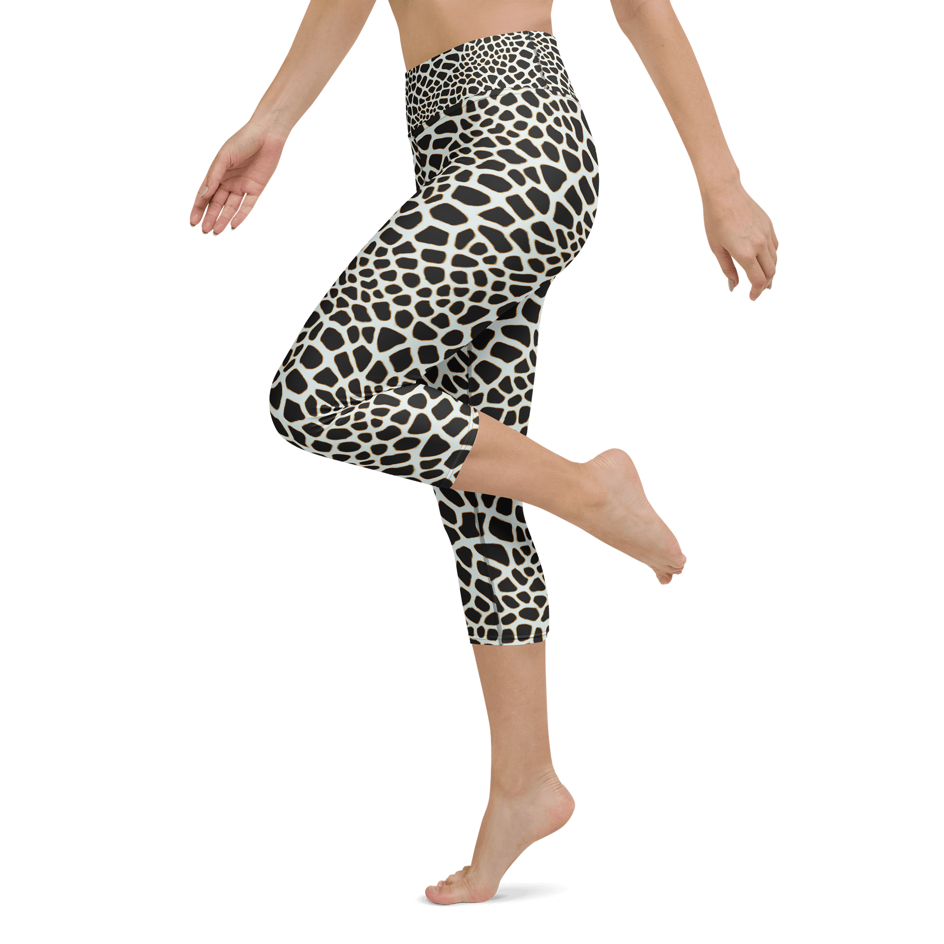 Giraffe Skin Capri Leggings product image (5)