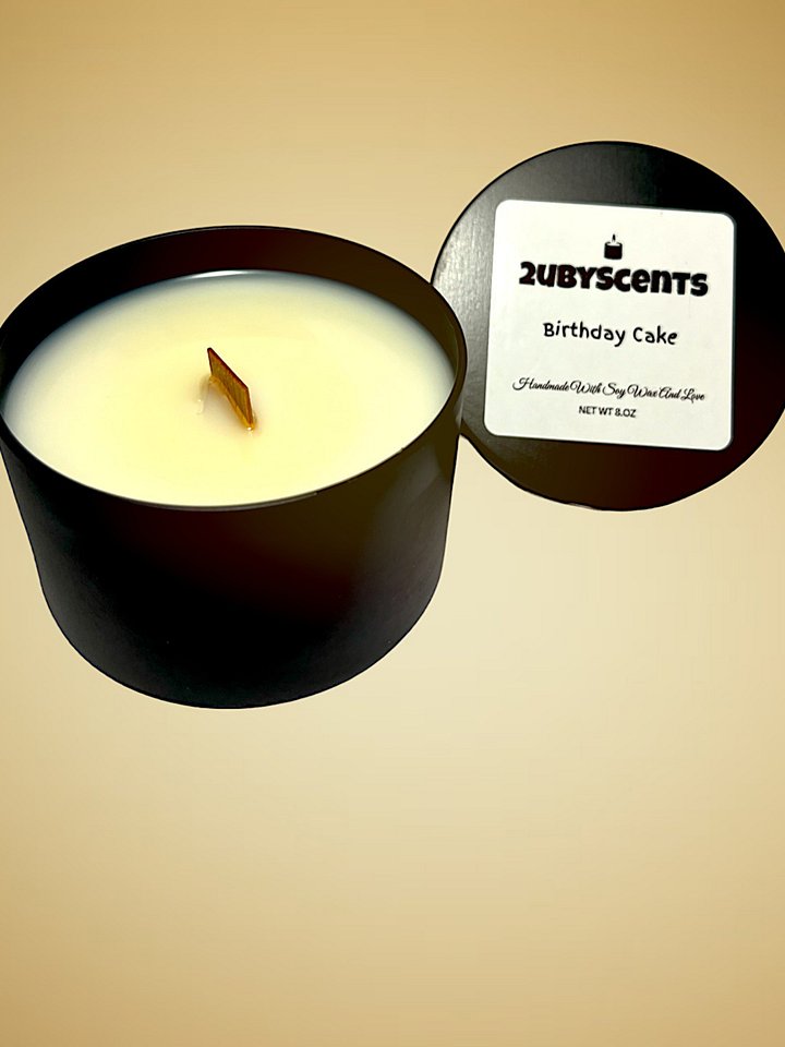 Birthday Cake Scented 8. oz Candles product image (2)