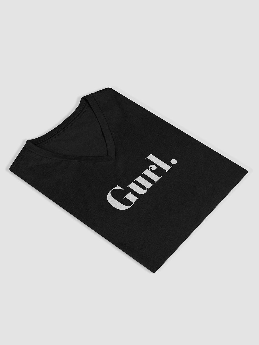 Gurl Relaxed V-Neck Tee - White product image (9)