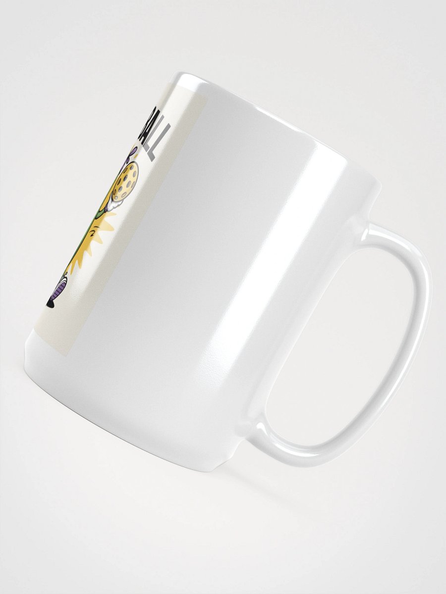 "Pickleball Power" Funny Cartoon Pickle Mug product image (4)