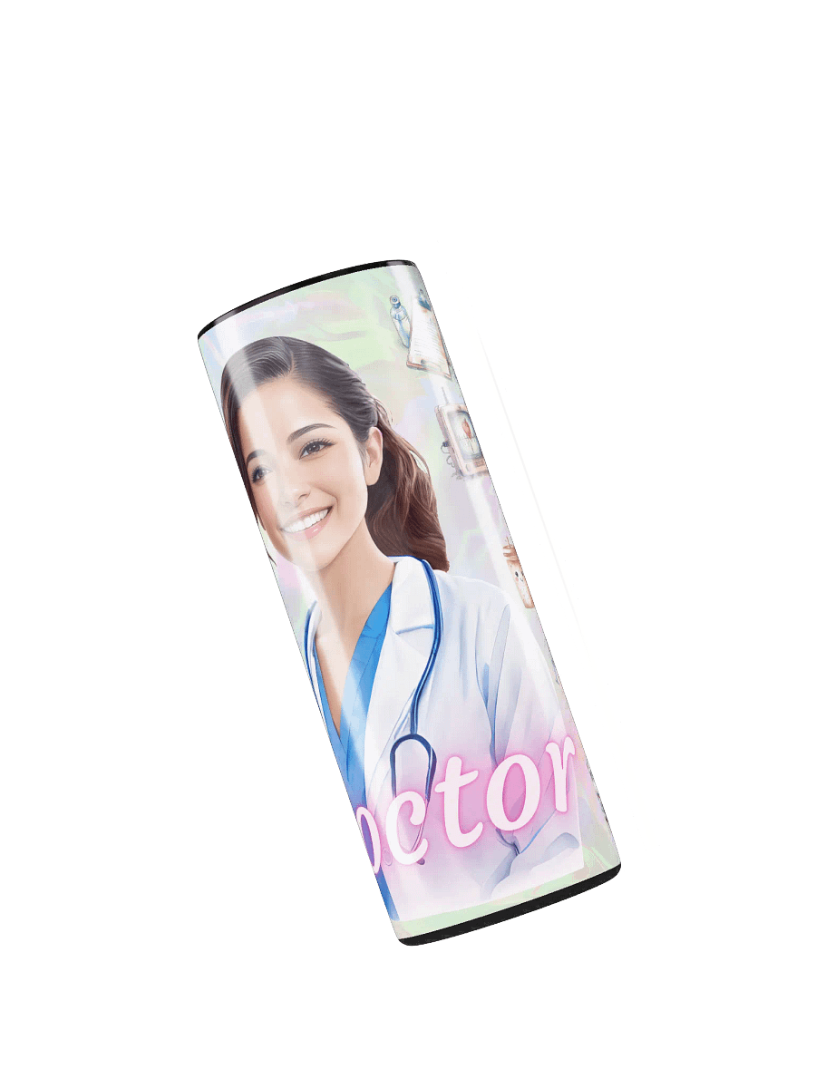 Latina Doctor 20 oz Skinny Stainless Steel Tumbler product image (4)