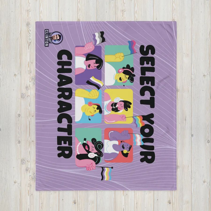 Select Your Character Blanket 1 product image (4)