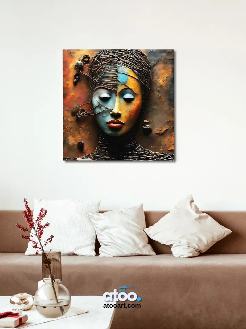 Be Free to Yourself | Before Awakening | Canvas Painting product image (7)