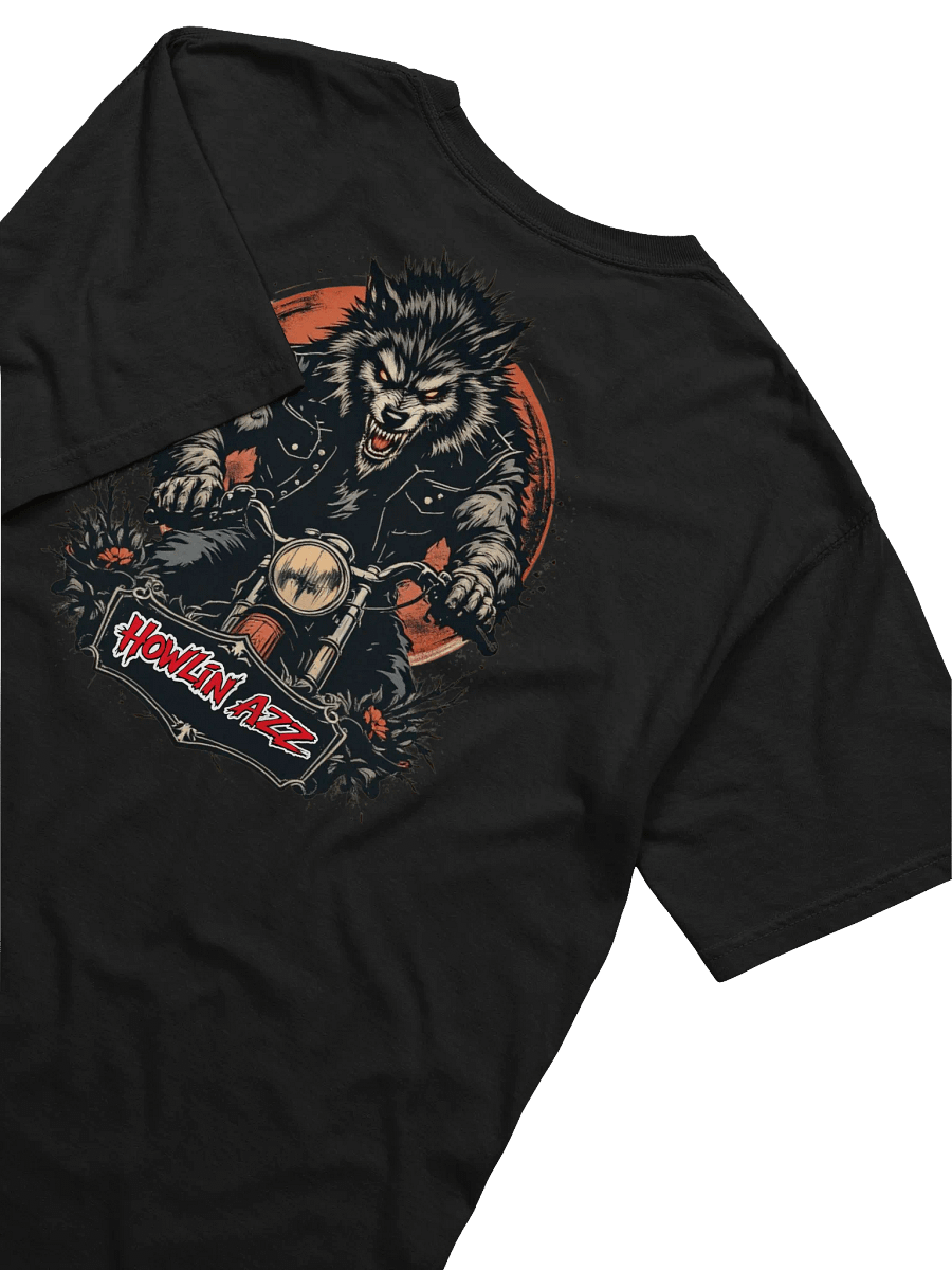 Rebel Undead Howlin Azz T Shirt product image (4)