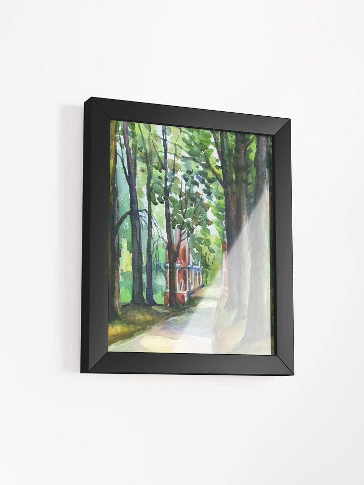 Enchanted Forest Path Matte Poster - Summer Alley product image (10)