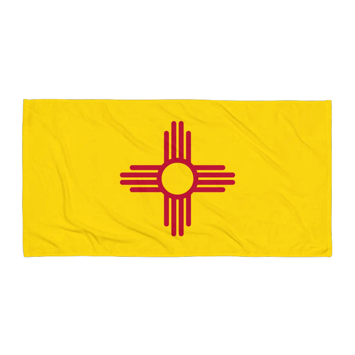 "New Mexico" Zia Sun Symbol Towel product image (1)