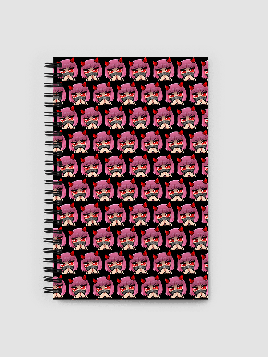 Demon Spiral Notebook (Black) product image (1)