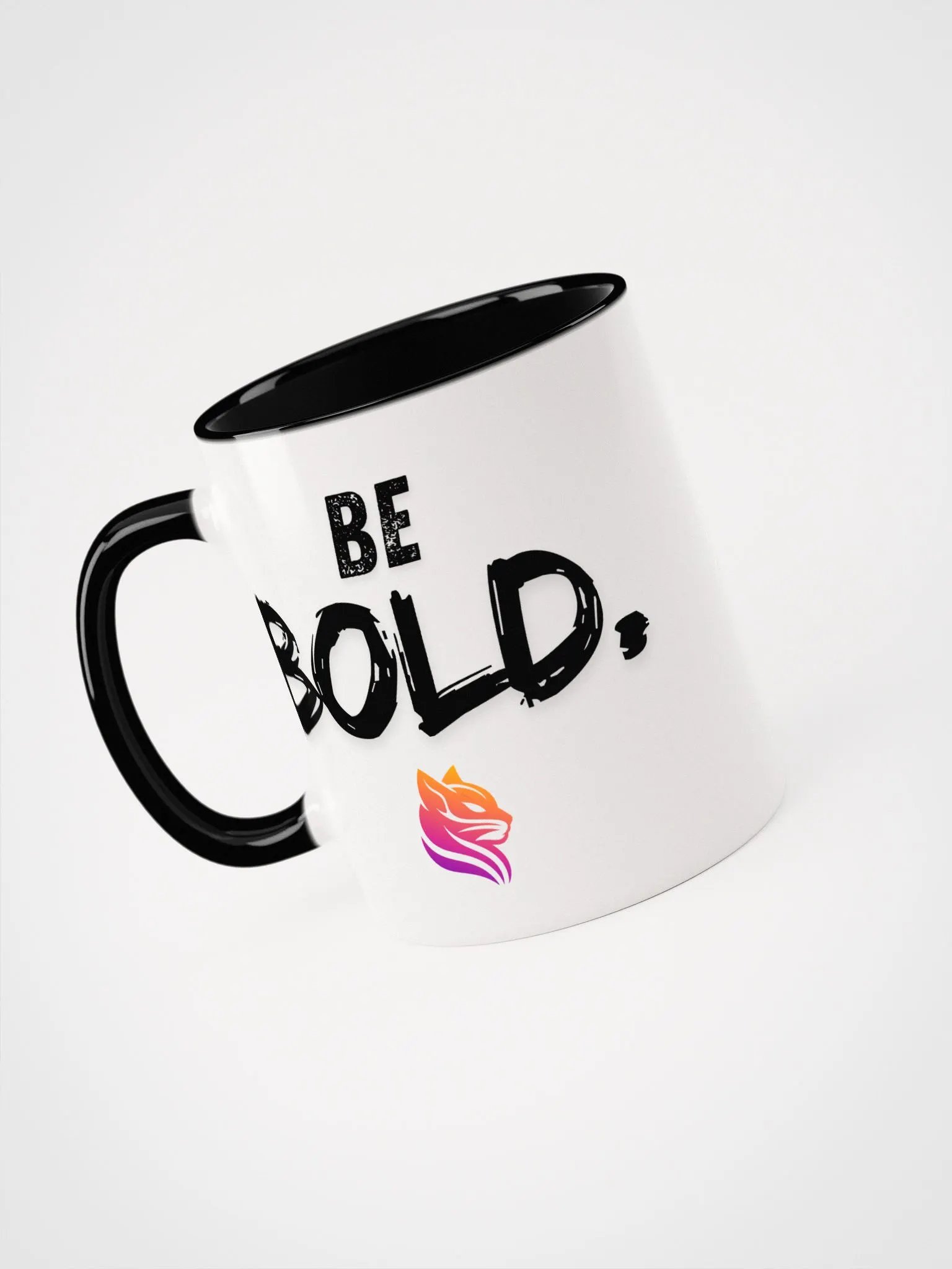 BE BOLD. - Premium Ceramic Mug with Color Inside product image (3)