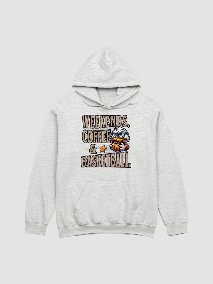 Weekends Coffee And Basketball Duck Vibes Hoodie product image (1)