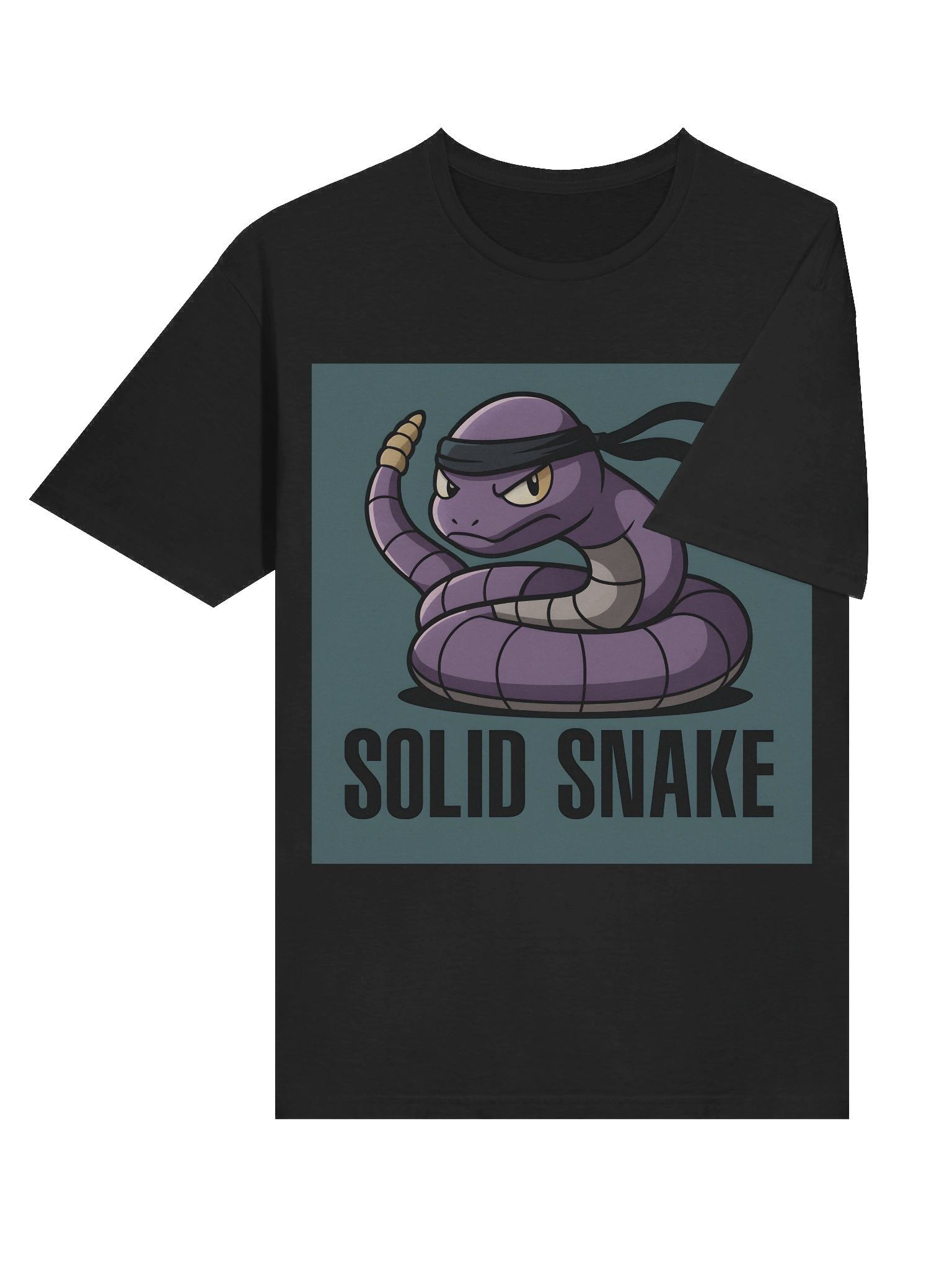 Ekans × Metal Gear Solid – “Solid Snake” Mashup Tee product image (6)