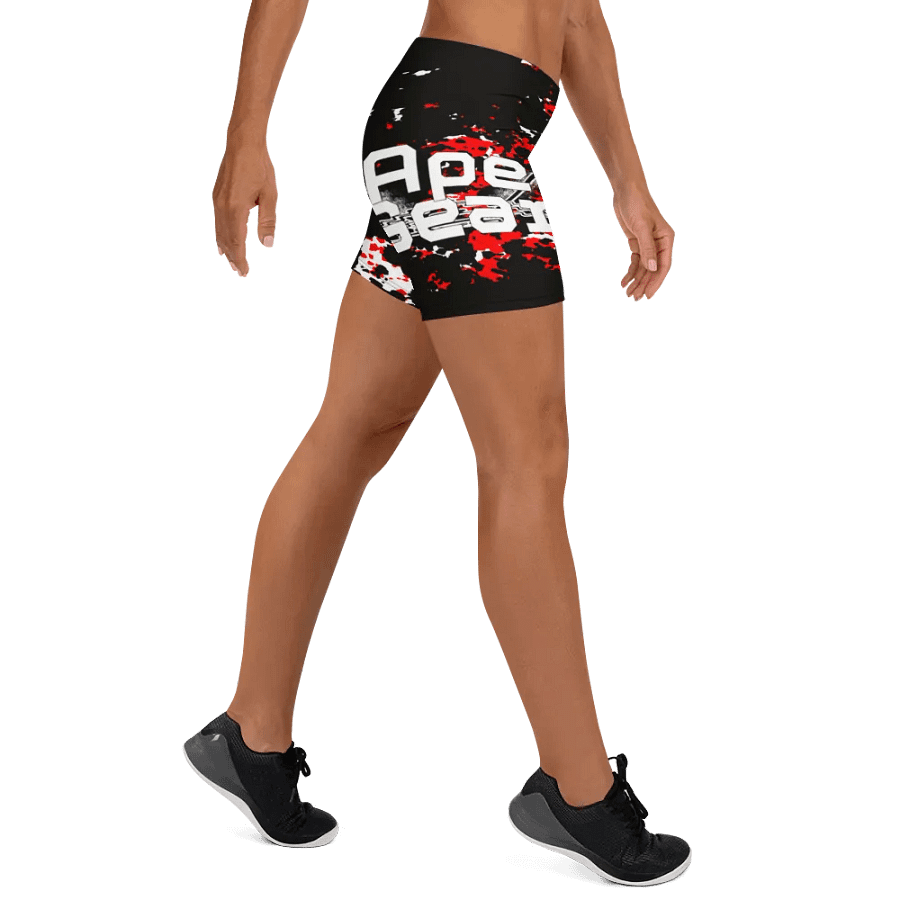 Shorts- White HApex Gear Black Logo product image (9)