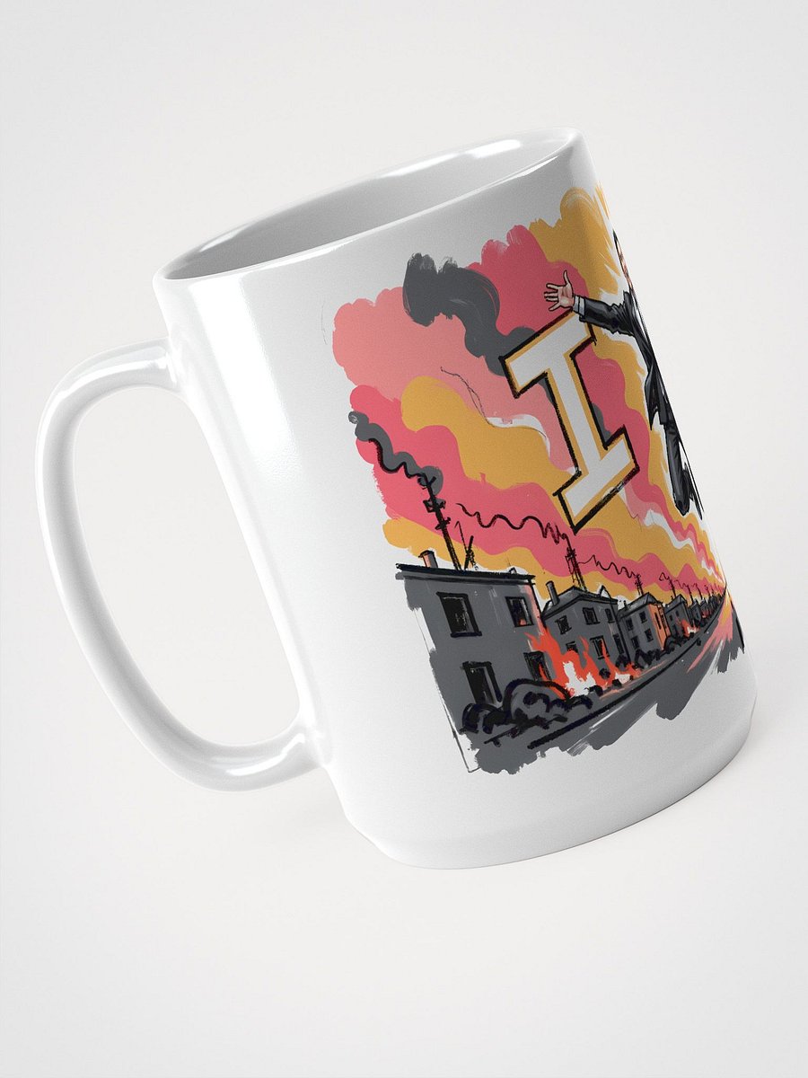 Triumphant Explosion Art Print – Urban Victory Glossy Mug product image (4)