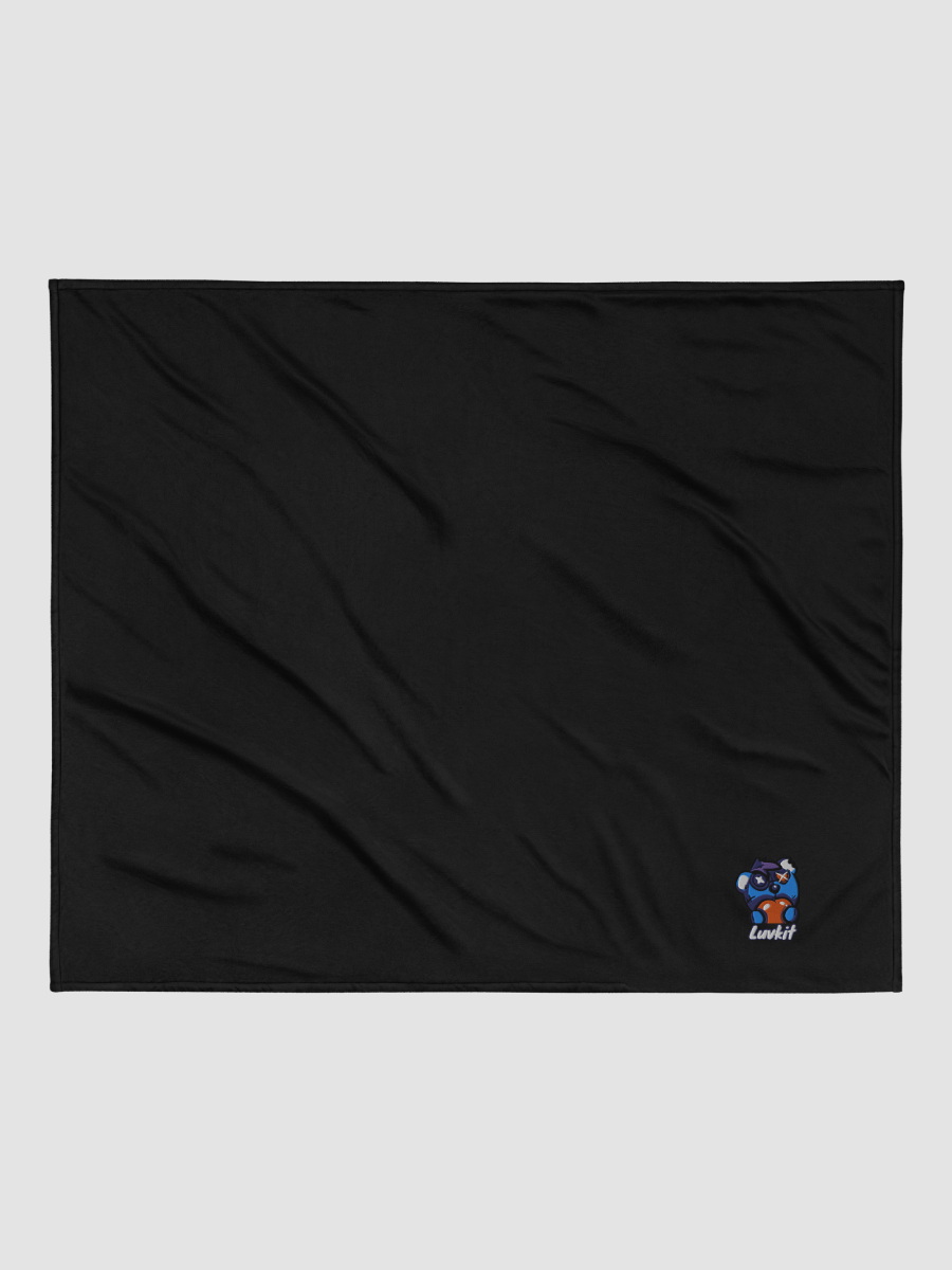 [luvkit] Embroidered Premium Sherpa Blanket | Port Authority BP40 product image (2)