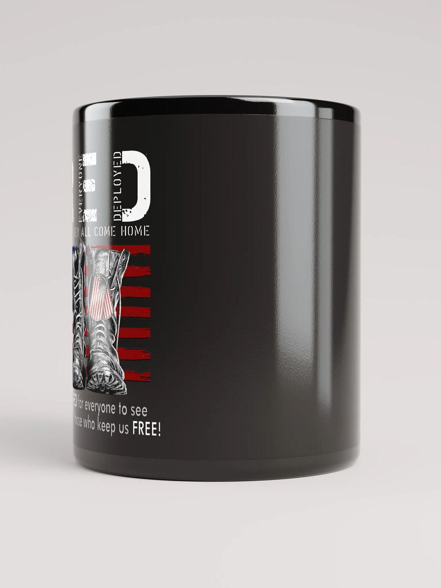 Red Until They All Come Home - Black Mug product image (3)
