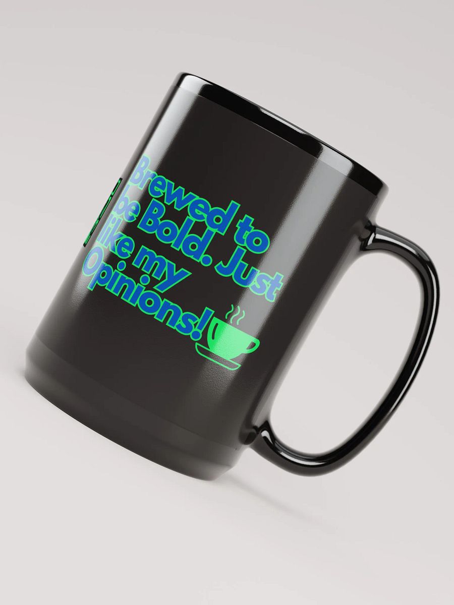 Cellar 8T Coffee - Brewed - Gloss Black Mug product image (4)