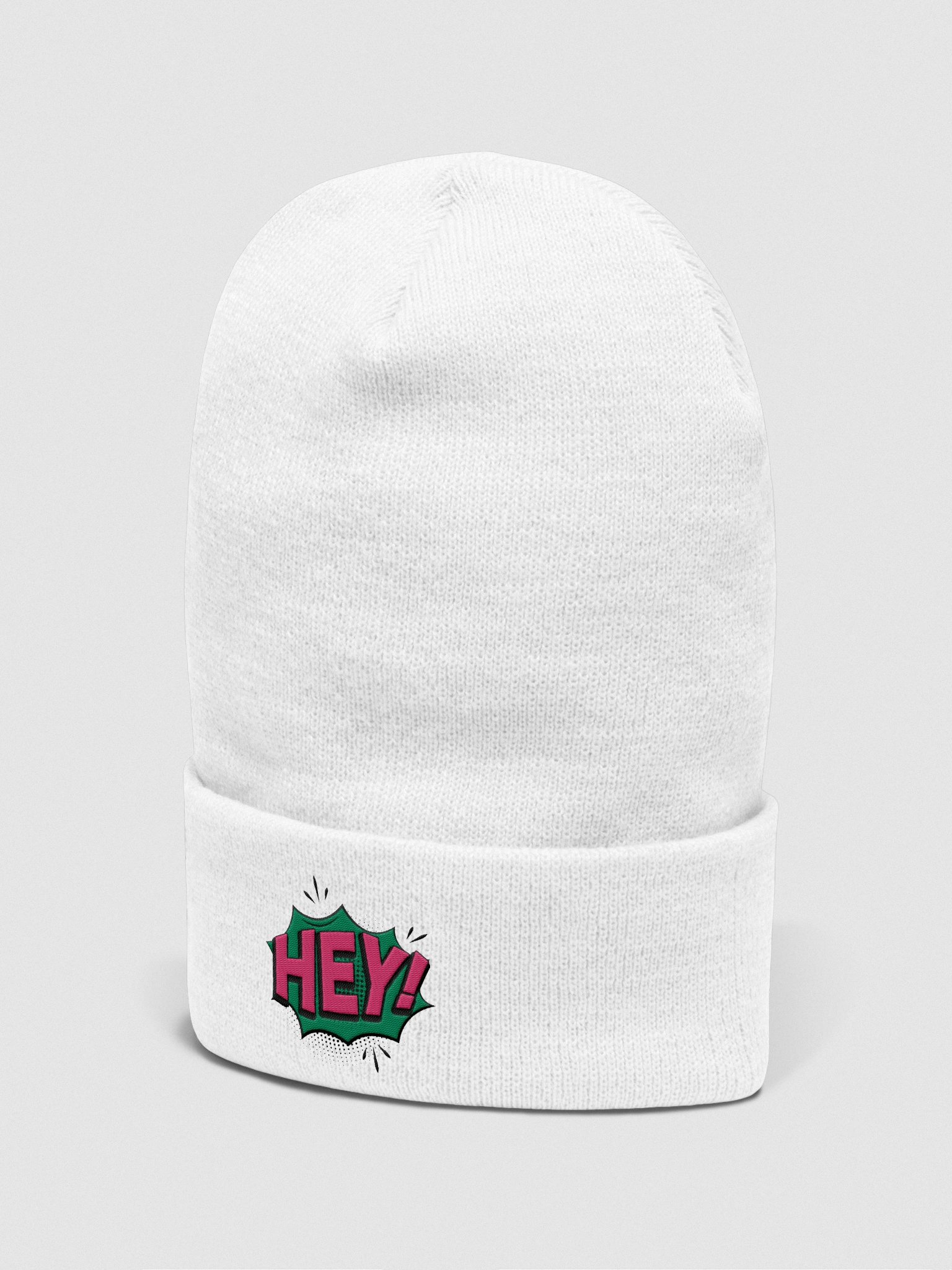 HEY! Pop Art Cuffed Beanie product image (5)