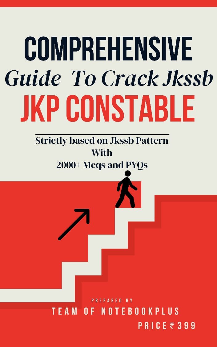 JKSSB J&K Police-A Comprehensive Guide to crack JKSSB J&K Police exam product image (1)