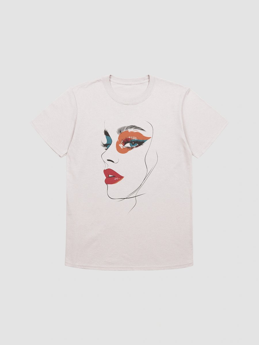 Female Face Line Art T-Shirt – Modern Minimalist Graphic Tee product image (3)