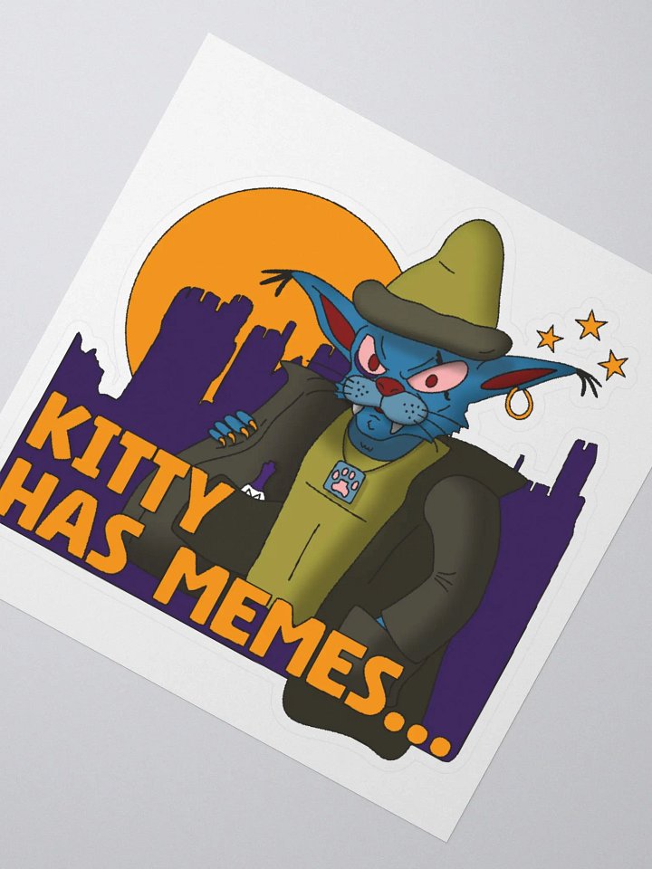 Kitty has memes... Sticker product image (2)